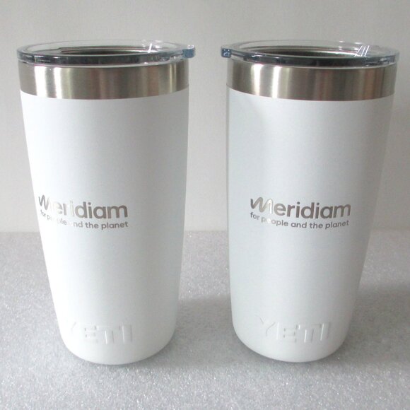 2 YETI 10 OZ RAMBLER TUMBLERS - Picture 6 of 11